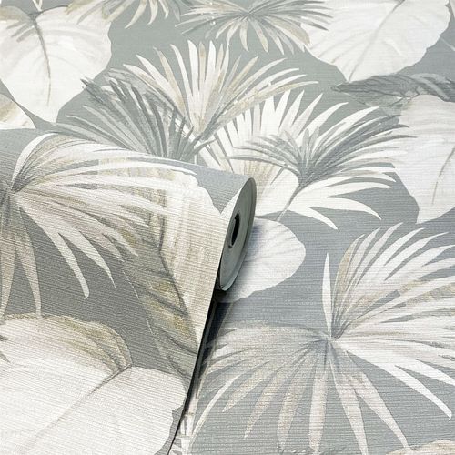 Palm Grove Grey sw6 wallpaper