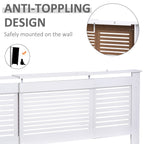 Extendable MDF Radiator Cover MDF-White
