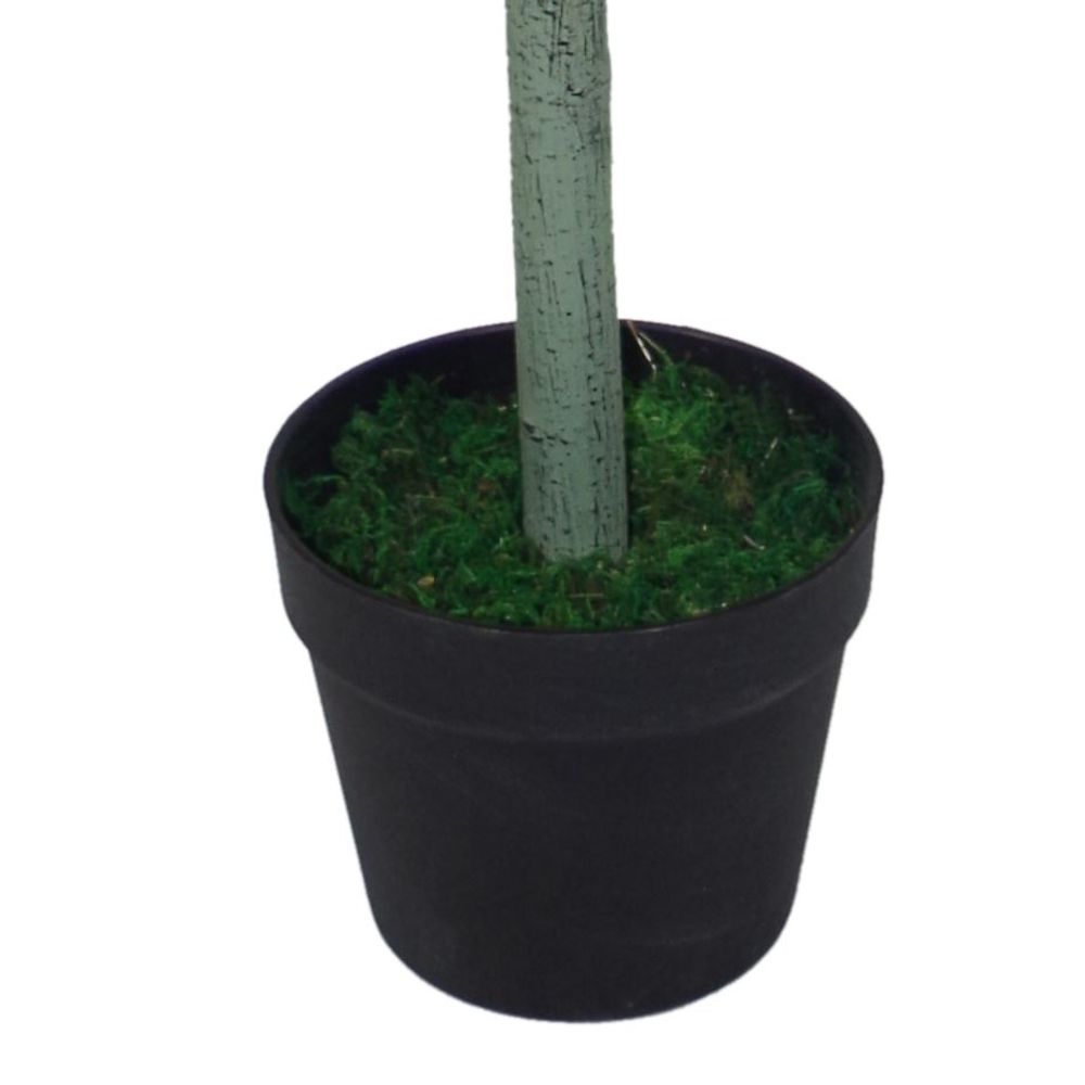 4ft Artificial Topiary Bay Trees - Extra Large Pair for Stunning Entrance - No Maintenance