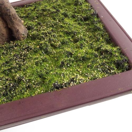 50cm Artificial Red Maple Bonsai Tree with Leaf Detail