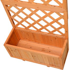 Wooden Garden Display Frame - Rot-Resistant Plant Stand