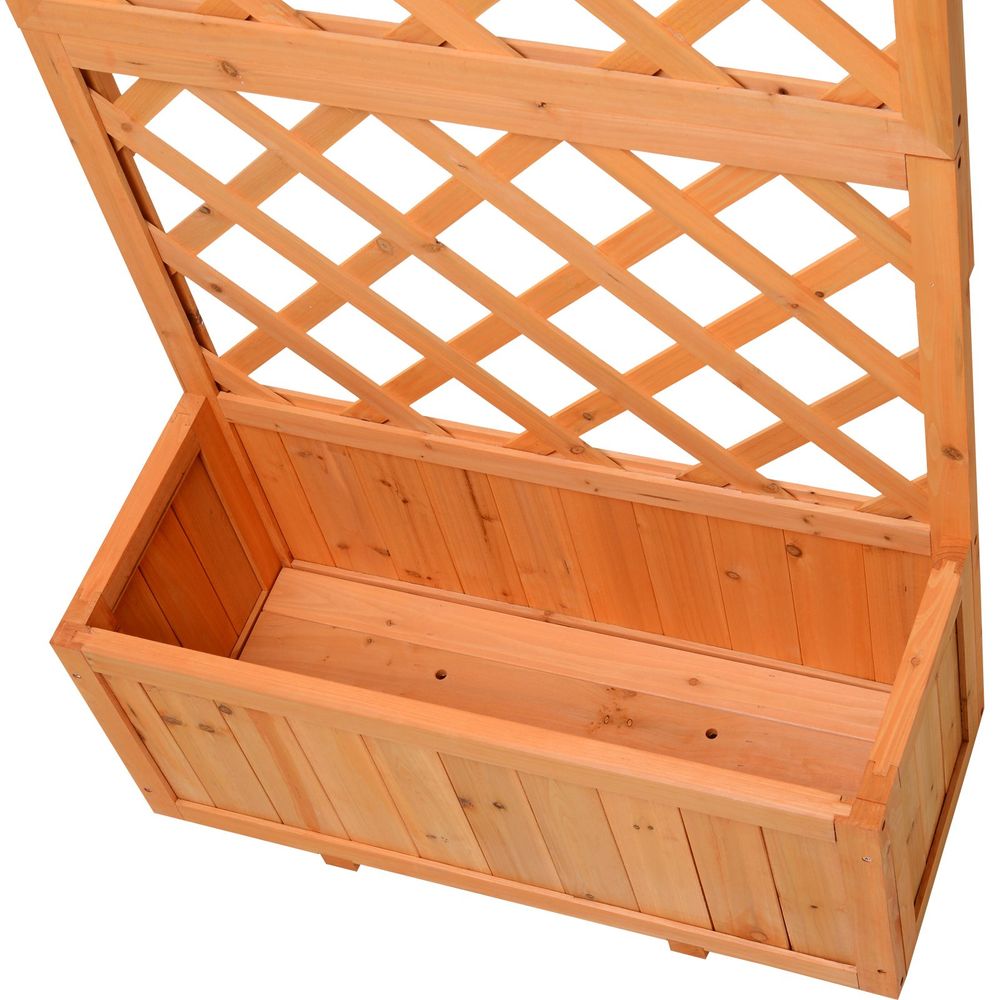Wooden Garden Display Frame - Rot-Resistant Plant Stand
