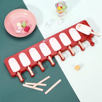 Homemade Ice Lolly Maker - Create Colorful, Healthy Popsicles - Silicone - Easy to Clean