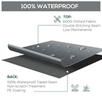 Waterproof & UV Resistant 200x73cm Garden Furniture Cover - Oxford Fabric