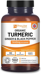 Turmeric Curcumin 1440mg with Black Pepper & Ginger