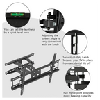 TMDS-204 32"-70" 110Lbs VESA600*400 Full Motion TV Wall Mount Tilt Range 0-15°