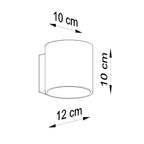 Vici Modern Glass Wall Lamp, Stylish Design, G9 Compatible