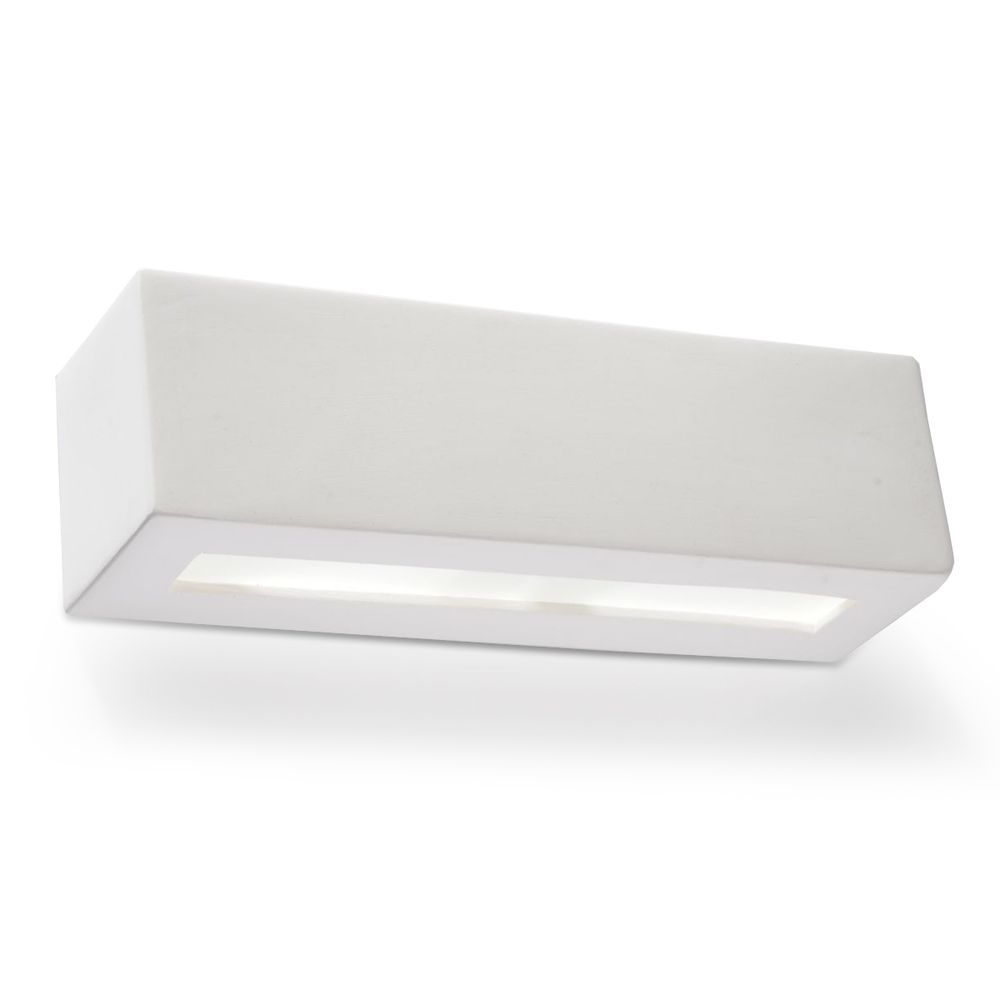 Stylish Ceramic Wall Lamp - Classic Design, LED, Paintable - for Home or Office