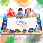 Deluxe Water Doodle Set - Large Drawing Area, Abundant Accessories, Non-Toxic & Eco-Friendly - Gift!