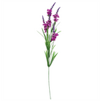 Pack of 6 x 80cm Dark Pink Larkspur Artifical Stem in Pink