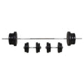 Dumbbells and Barbell Set with 65kg Adjustable Weights for Home Gym