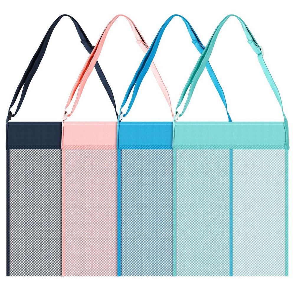 SET OF 4 BEACH BAGS: Keep Sand Away, Durable & Scalable