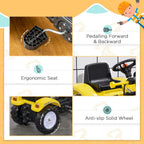 Pedal Go Kart Ride On Excavator