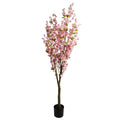 180cm Artificial Pink Cherry Tree - for Home or Office Decor