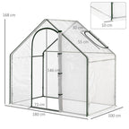 Portable Walk-in Greenhouse - Extend Growing Season, Protect Plants
