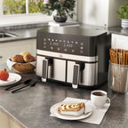Dual Zone Air Fryer 8.5L with SYNCFinish 2700W - 2x the Taste, Double the Speed, Precision
