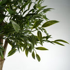 140cm UV Resistant Ruscus Tree with 2716 Lush Leaves - for Indoor & Outdoor Use!