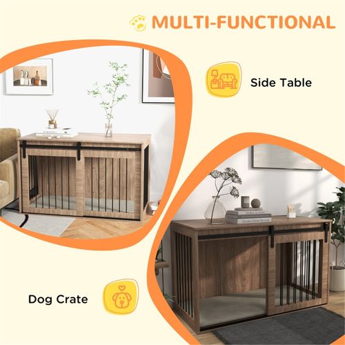 Dog Crate with Inside Detail