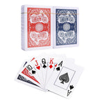 Traditional Motorbike Poker Casino Plastic Coated Playing Cards Decks (2 / 4 / 6 / 12) 2 Decks