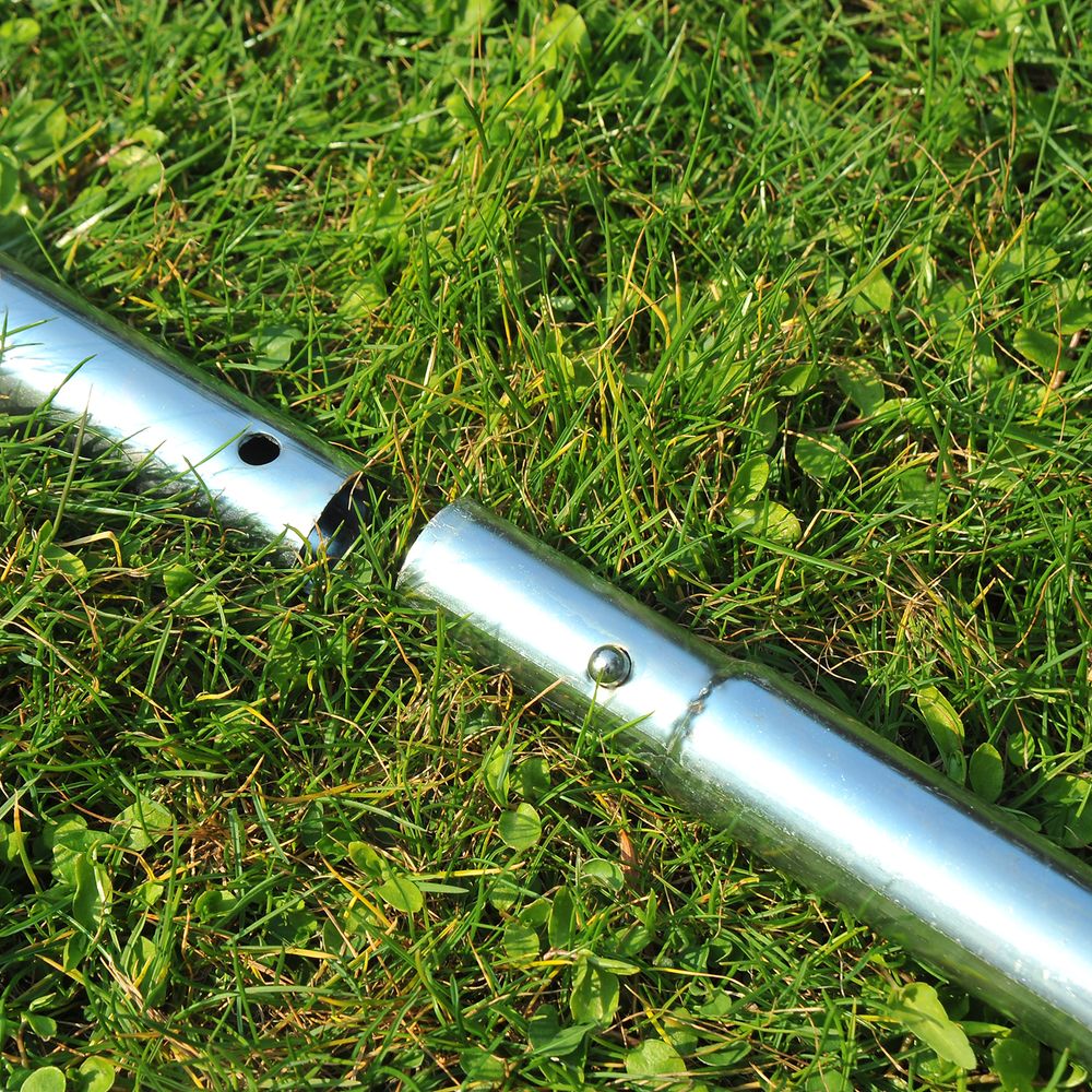 Lawn Aerator Roller-Green/Silver