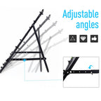 Pro Rebounder Net: Football Training Aid for Kids & Adults - Adjustable & Durable