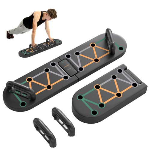 11-in-1 Foldable Push Up Board, Press Up Handles for Home Gym