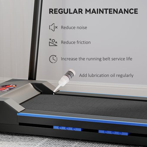 1-6 km/h Folding Motorised Treadmill Walking w/ Remote Control