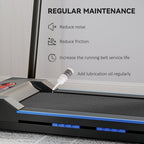 1-6 km/h Folding Motorised Treadmill Walking w/ Remote Control