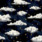 Stars & Clouds Navy - Attention to Detail