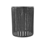 Industrial Retro pendant lampshade barrel shaped Loft Style Metal Ceiling Lamp shade for pendant light,wall lights with Give Detail Brushed Silver