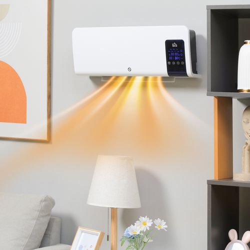 2000W Wall Mounted Ceramic Heater with Remote Control for Home