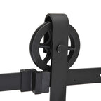 Wood Barn Door Hardware Kit - 6.6ft Sliding Track