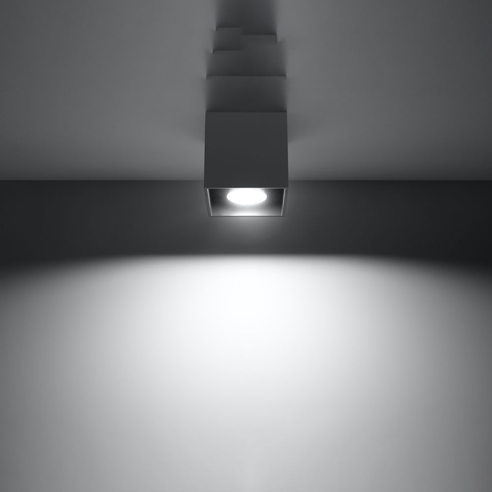 Modern Design Ceiling Lamp - Aluminum Quad Collection - Different Colors