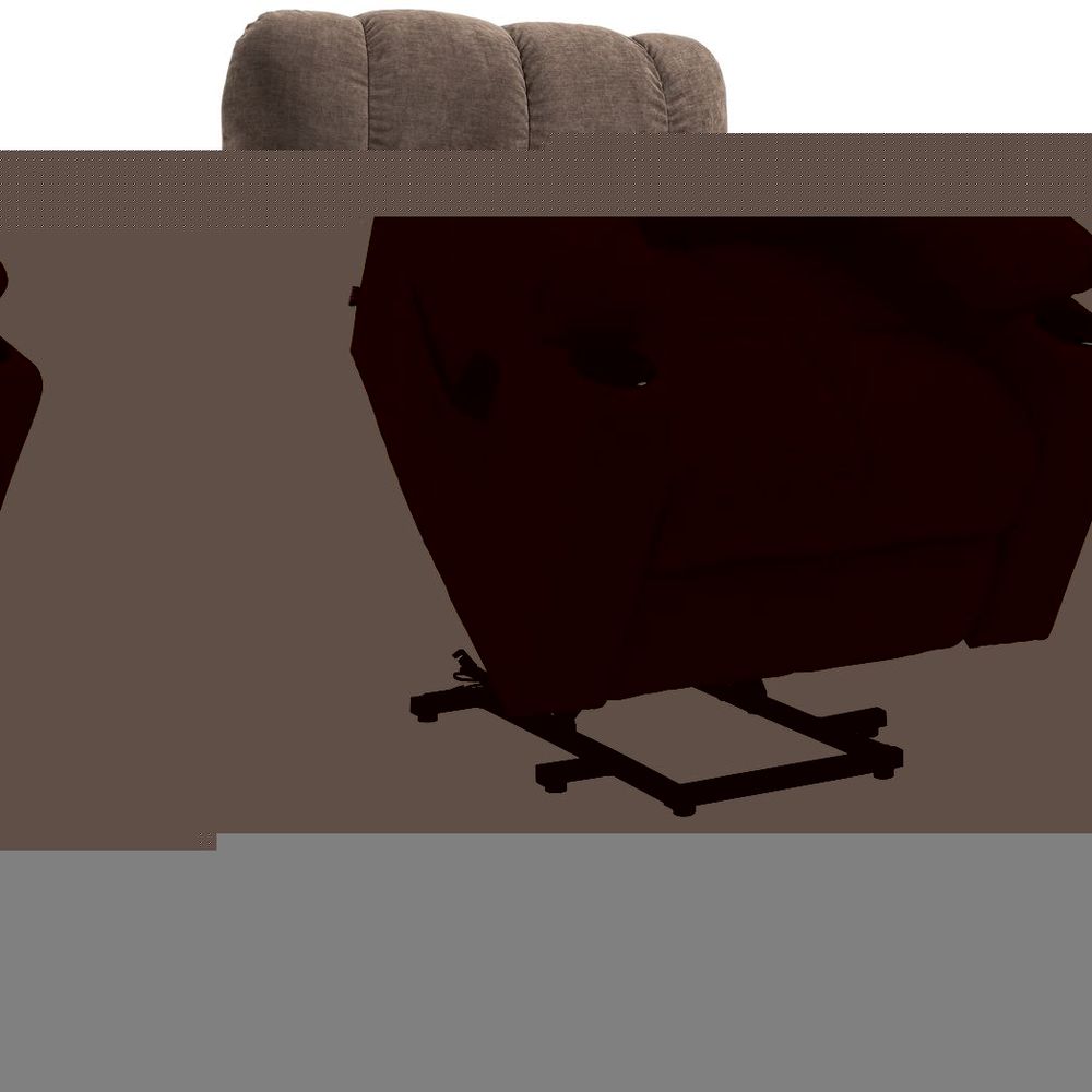 Heavy Duty Riser and Recliner Chair Lift Chair for the Elderly, Brown