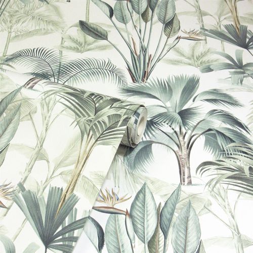 King Palm Green wallpaper