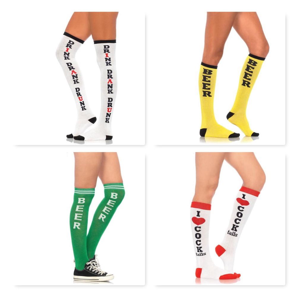 Cotton Knee High Sock - One Size