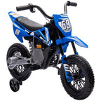 12V Kids Electric Motorbike w/ Twist Grip Throttle, Music