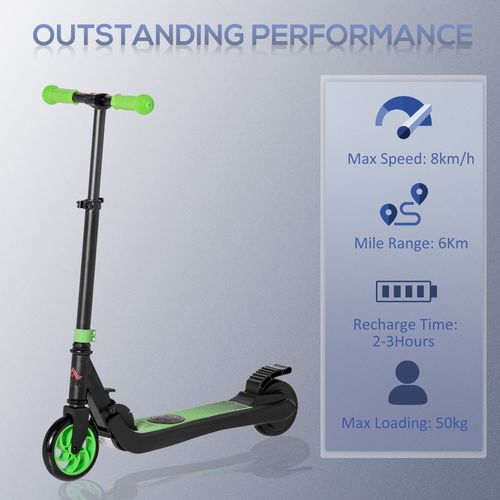 Folding Electric Scooter with Rear Wheel Brake