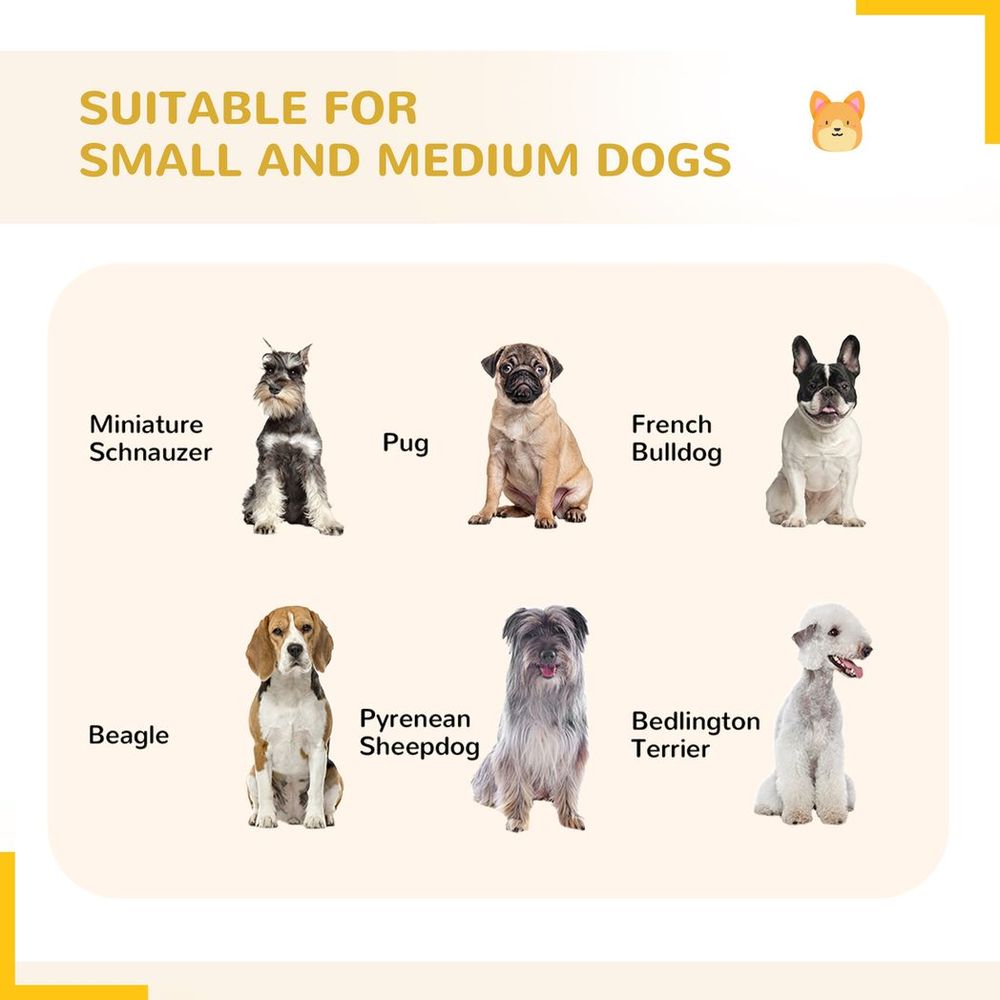 16 Panel Puppy Play Pen for Small & Medium Dogs - Heavy Duty & Spacious - 80Hcm