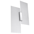 Wall lamp steel, glass Fabiano modern Design E27