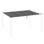 Pergola Shade Cover Replacement Canopy for 4 x 3(m) Pergola, Grey