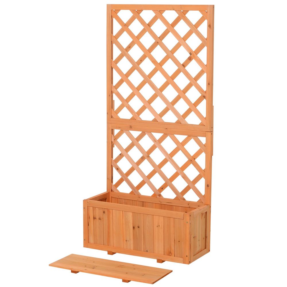 Wooden Garden Display Frame - Rot-Resistant Plant Stand