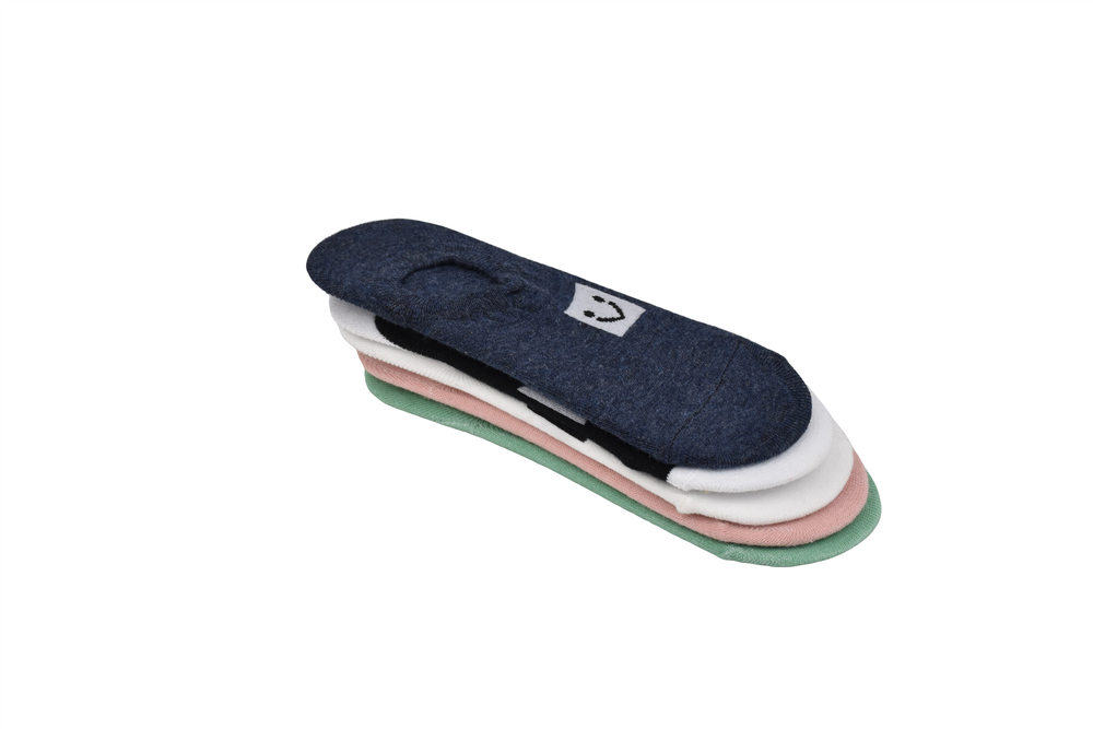 Plain 5pk Socks, Comfortable, Versatile - Gift!