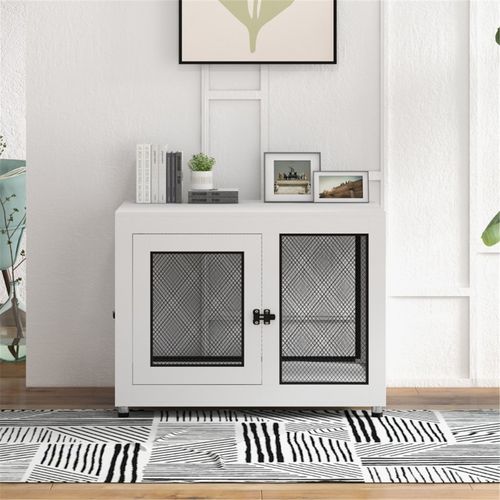 Dog Crate with 57dcm Detail