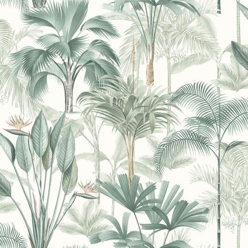 King Palm Green wallpaper