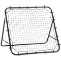 Rebounder Net Goal for Kids Adults Baseball Football Training Black