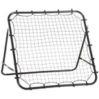Rebounder Net Goal for Kids Adults Baseball Football Training Black