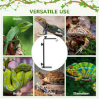 Reptile Lamp Stand: Adjustable, High Quality, Perfect for all Reptiles