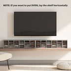 CD Storage Unit - Set of 2 with Adjustable Shelves