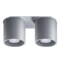 Ceiling lamp aluminum modern Design GU10 in Aluminum